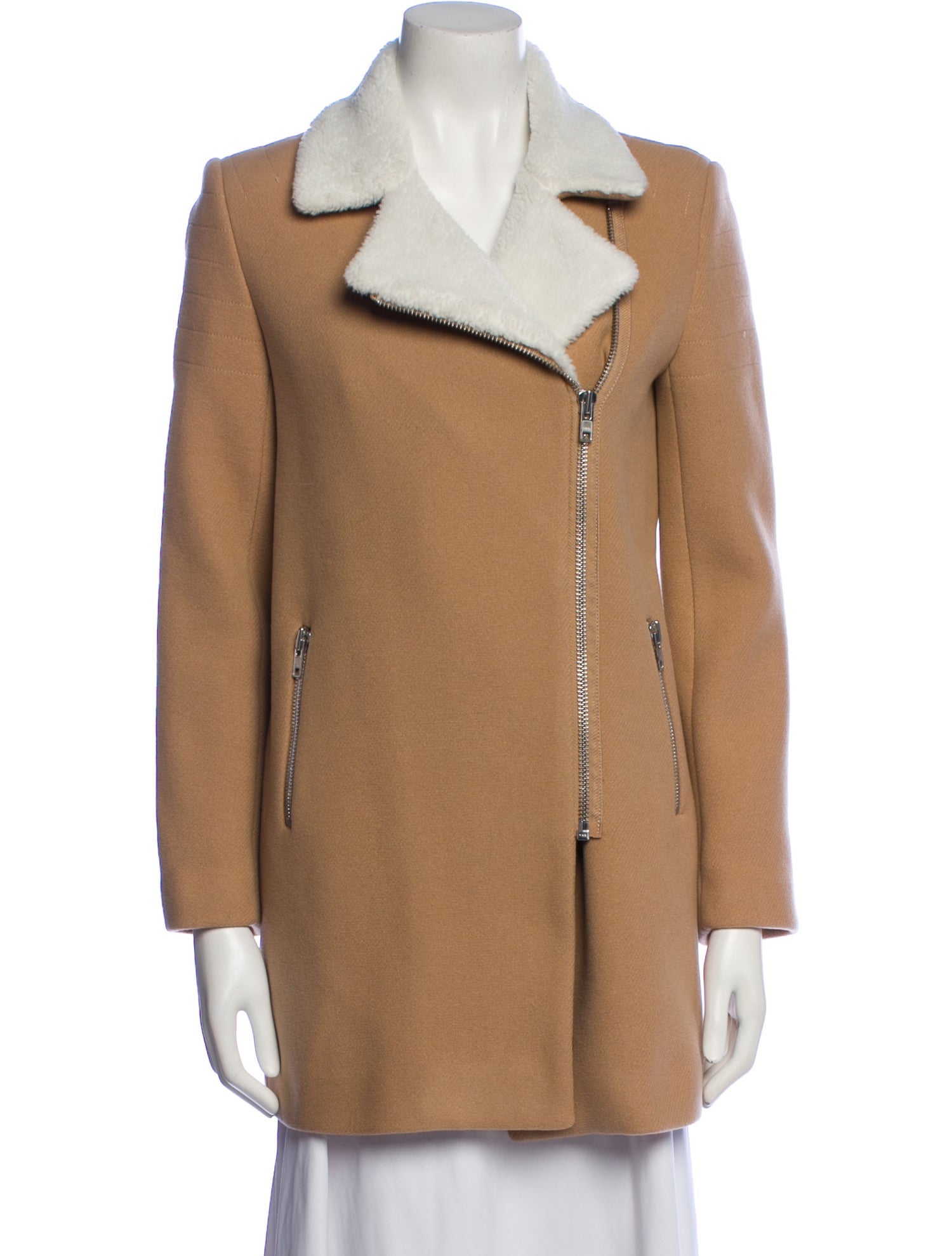 Sandro Wool Peacoat